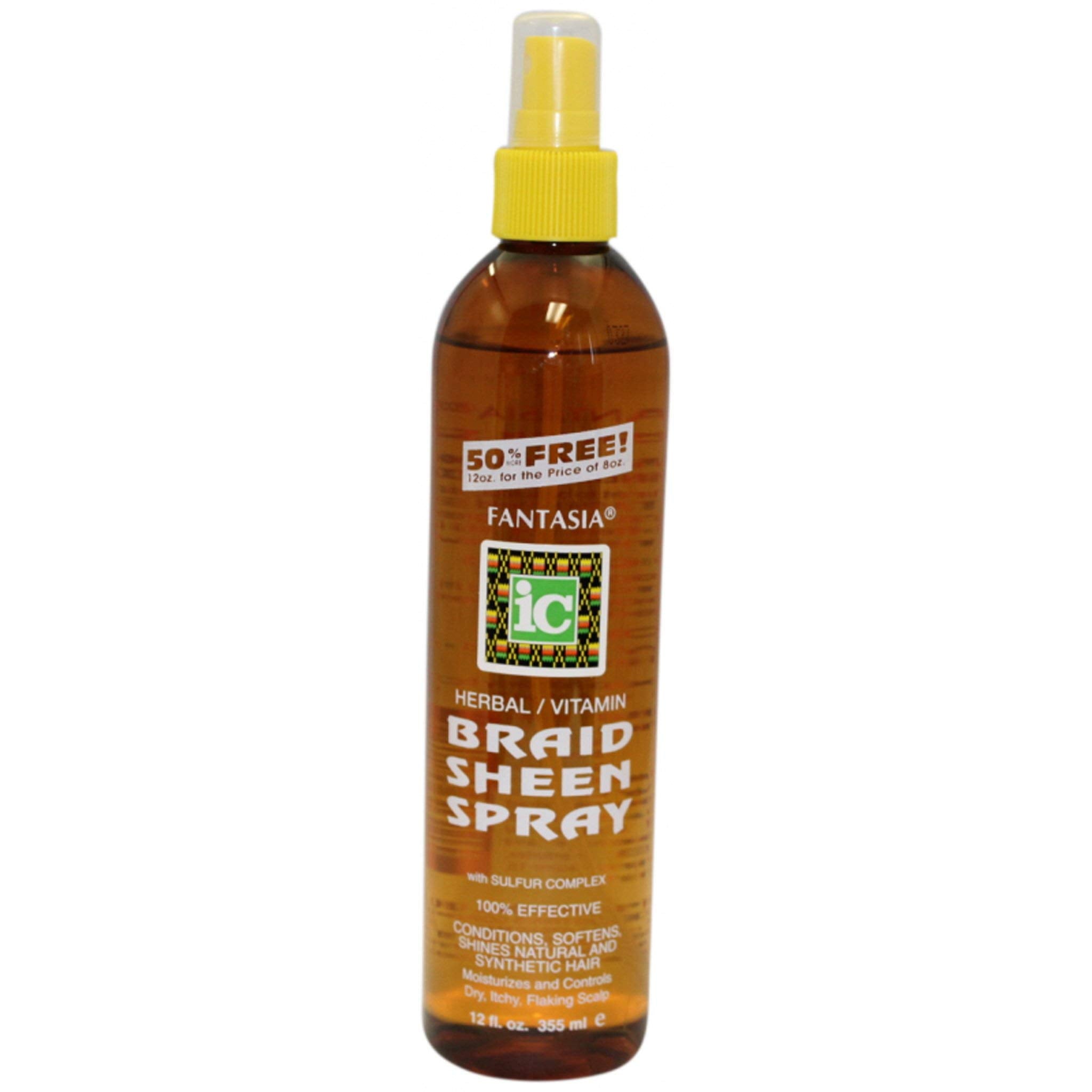 Fantasia Spray Braid Sheen Herbal/vitamin-8oz